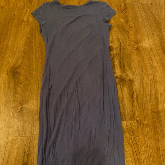Purplish/Blue Shade Midi Dress (X-Small) - Picture 2 of 3